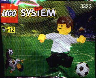 Конструктор LEGO (ЛЕГО) Town 3323 German Footballer and Ball
