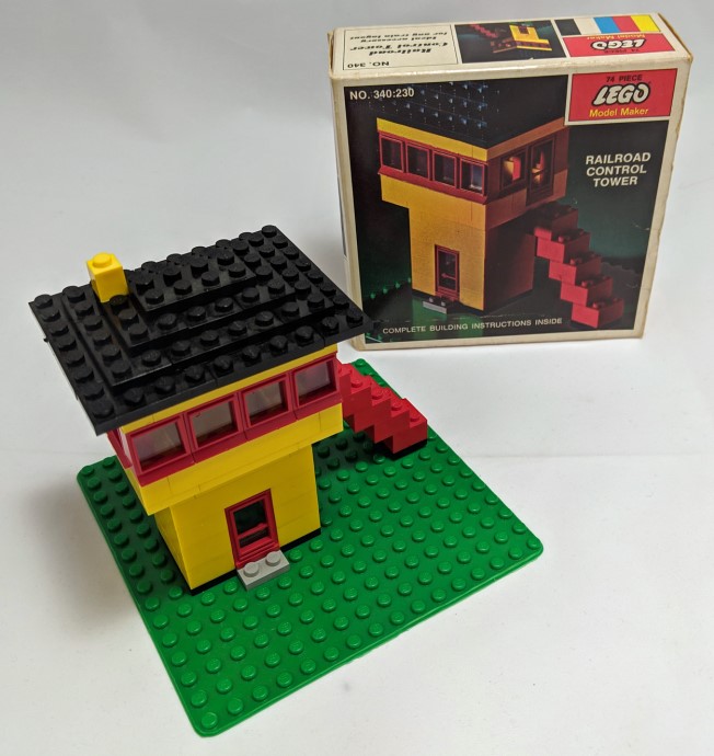 Конструктор LEGO (ЛЕГО) Samsonite 340 Railroad Control Tower