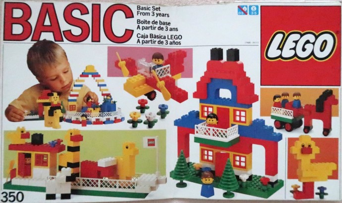 Конструктор LEGO (ЛЕГО) Basic 350 Basic Building Set, 3+