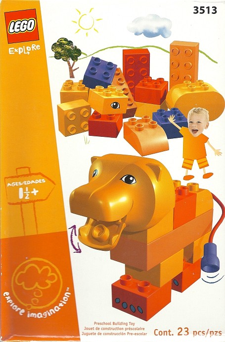 Конструктор LEGO (ЛЕГО) Explore 3513 Funny Lion