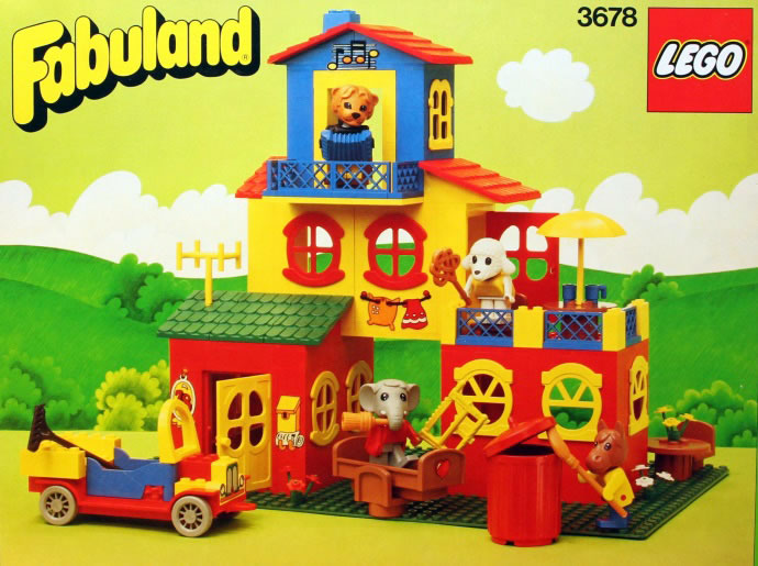 Конструктор LEGO (ЛЕГО) Fabuland 3678 Lionel Lion's Lodge