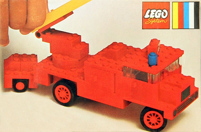 Конструктор LEGO (ЛЕГО) LEGOLAND 374 Fire Engine