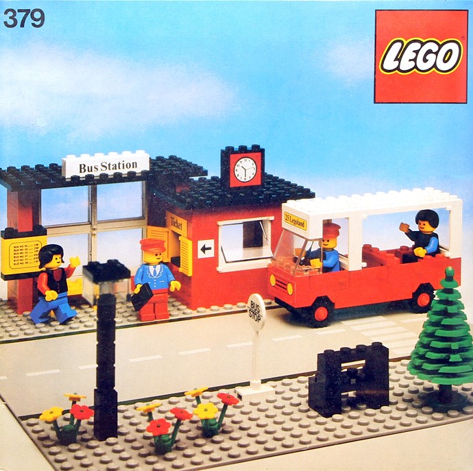 Конструктор LEGO (ЛЕГО) Town 379 Bus Station