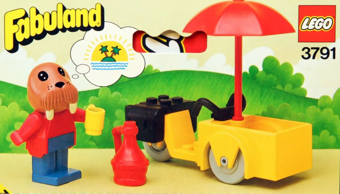 Конструктор LEGO (ЛЕГО) Fabuland 3791 Wally Walrus