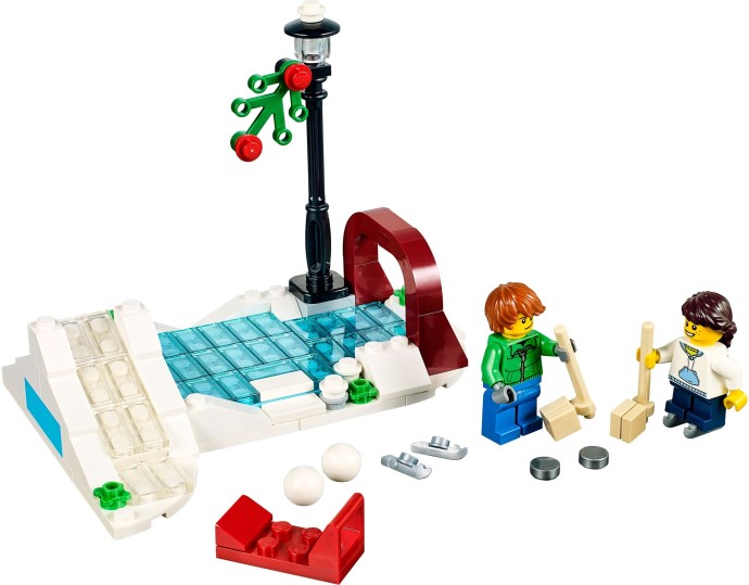 Конструктор LEGO (ЛЕГО) Seasonal 40107 Winter Skating Scene
