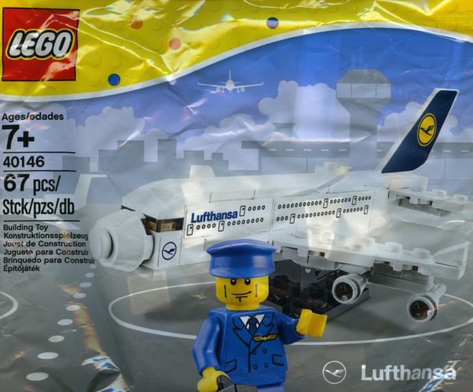 Конструктор LEGO (ЛЕГО) Promotional 40146 Lufthansa Plane
