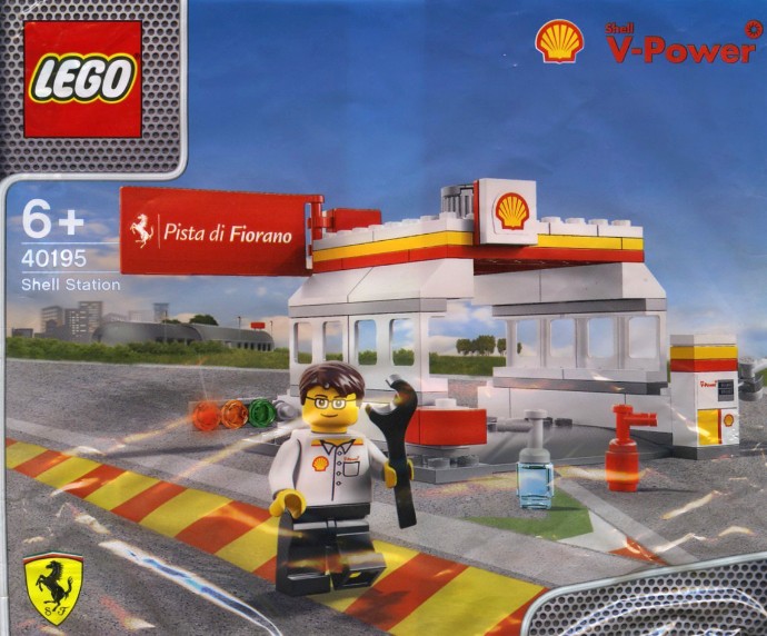 Конструктор LEGO (ЛЕГО) Promotional 40195 Shell Station
