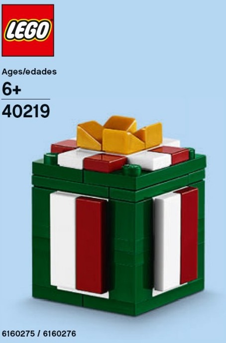 Конструктор LEGO (ЛЕГО) Promotional 40219 Christmas Present