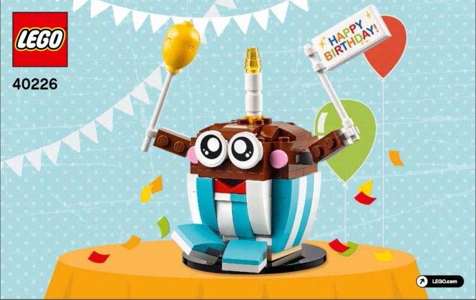 Конструктор LEGO (ЛЕГО) Seasonal 40226 Birthday Buddy