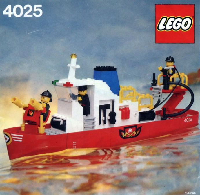 Конструктор LEGO (ЛЕГО) Boats 4025 Fire Boat