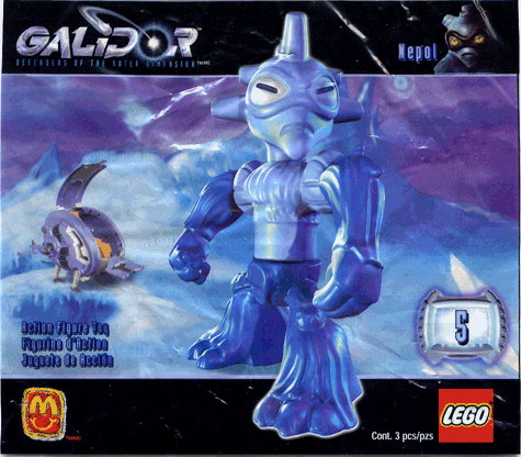 Конструктор LEGO (ЛЕГО) Galidor 4045 Nepol