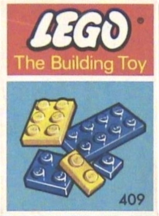 Конструктор LEGO (ЛЕГО) System 409 38 Slimbricks Assorted Sizes (The Building Toy)
