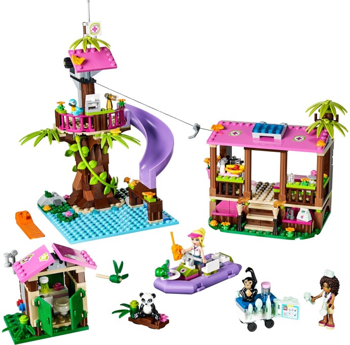 Конструктор LEGO (ЛЕГО) Friends 41038 Jungle Rescue Base