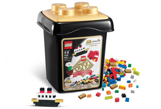 Конструктор LEGO (ЛЕГО) Make and Create 4105 50th Anniversary Bucket