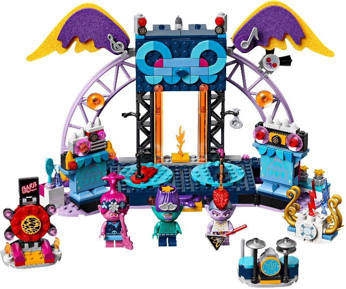 Конструктор LEGO (ЛЕГО) Trolls: World Tour 41254 Volcano Rock City Concert