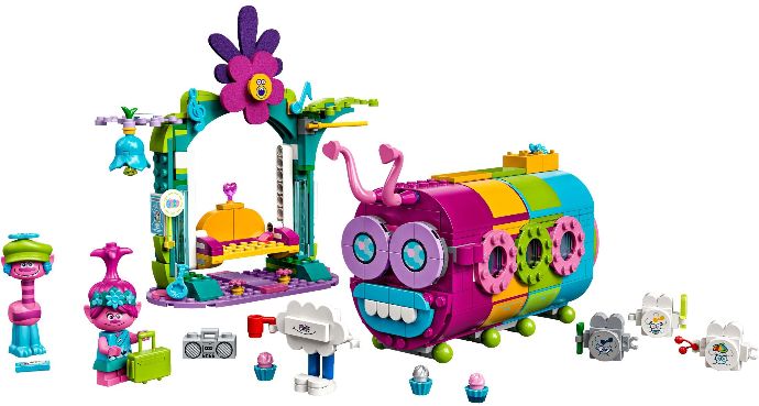 Конструктор LEGO (ЛЕГО) Trolls: World Tour 41256 Rainbow Caterbus