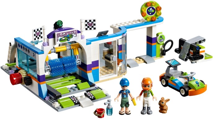 Конструктор LEGO (ЛЕГО) Friends 41350 Spinning Brushes Car Wash