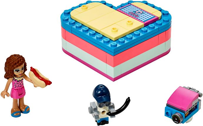 Конструктор LEGO (ЛЕГО) Friends 41387 Olivia's Summer Heart Box