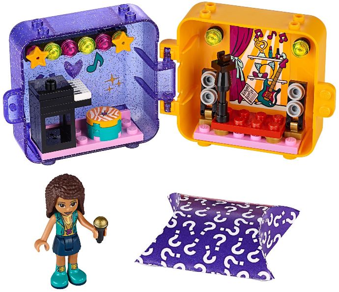 Конструктор LEGO (ЛЕГО) Friends 41400 Andrea's Magic Cube - Singer