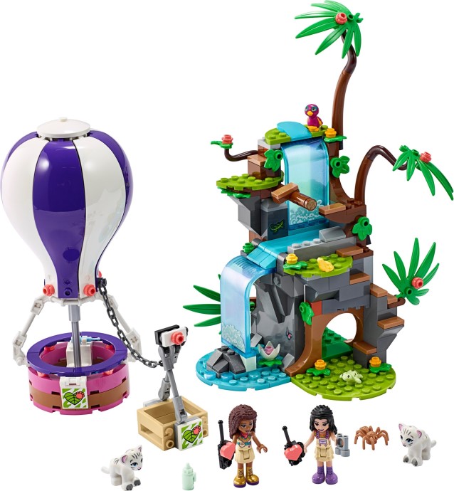 Конструктор LEGO (ЛЕГО) Friends 41423 Tiger Hot Air Balloon Jungle Rescue