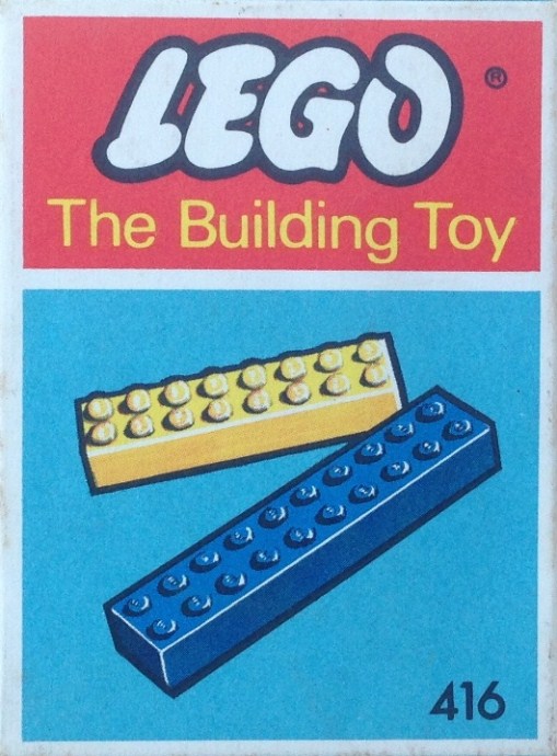 Конструктор LEGO (ЛЕГО) System 416 4 Sixteens 2 Twenties (The Building Toy)