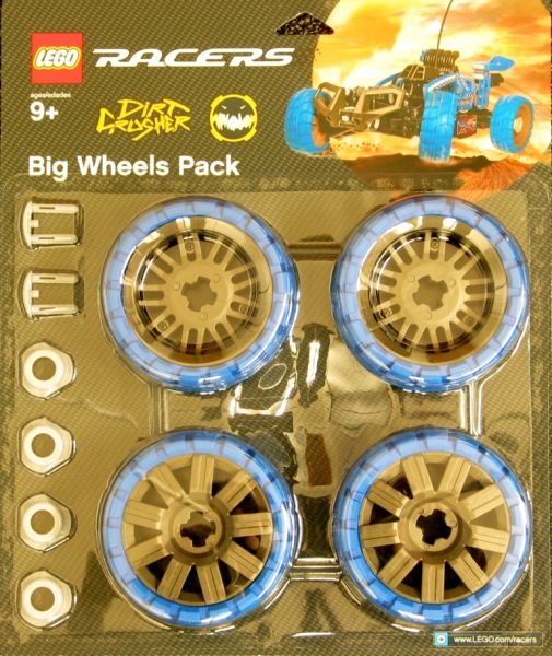 Конструктор LEGO (ЛЕГО) Racers 4286024 Dirt Crusher Big Wheels Pack