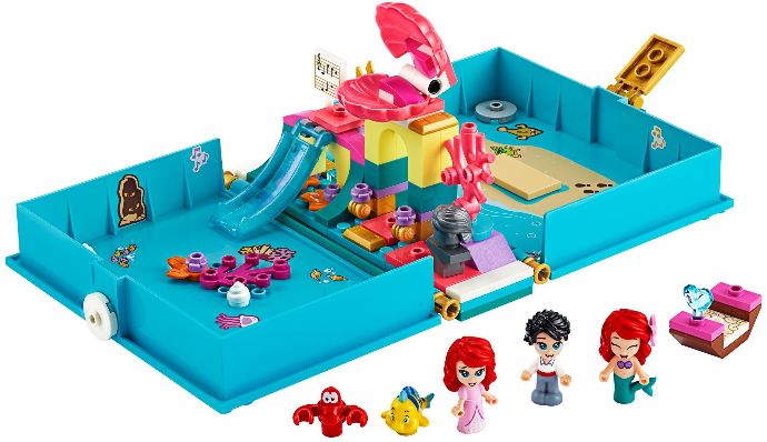 Конструктор LEGO (ЛЕГО) Disney 43176 Ariel's Storybook