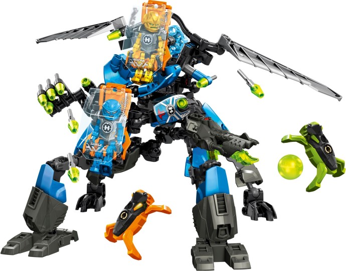 Конструктор LEGO (ЛЕГО) HERO Factory 44028 SURGE & ROCKA Combat Machine