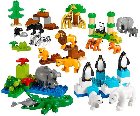 Конструктор LEGO (ЛЕГО) Education 45012 Wild Animals Set