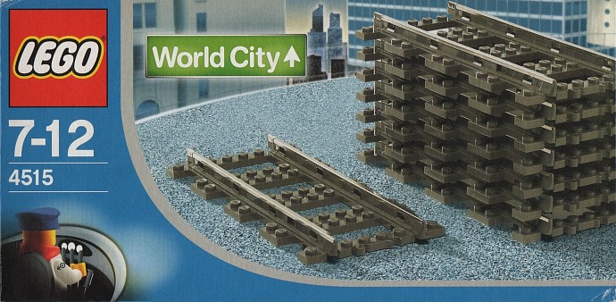 Конструктор LEGO (ЛЕГО) Trains 4515 Straight Rails