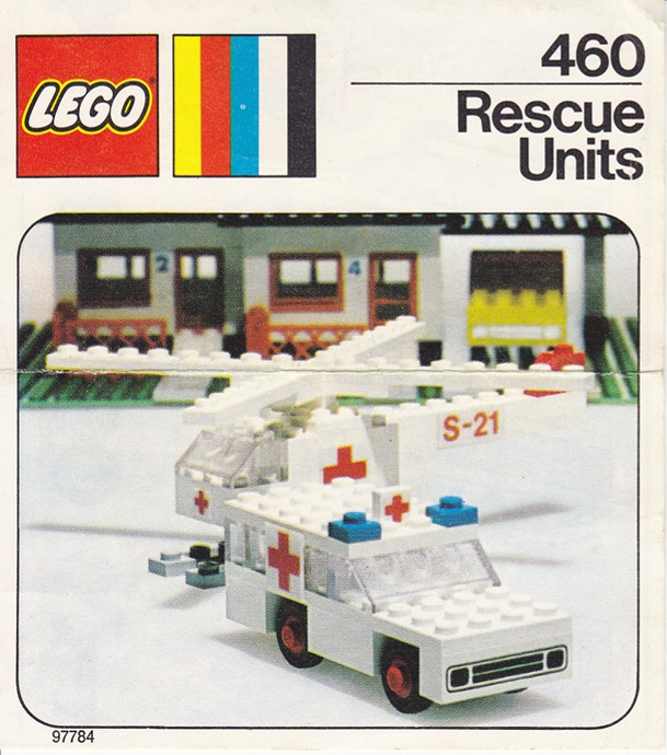 Конструктор LEGO (ЛЕГО) LEGOLAND 460 Rescue Units