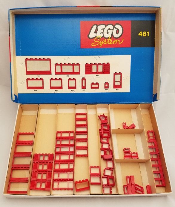 Конструктор LEGO (ЛЕГО) System 461 Windows and Doors, Retailer Pack