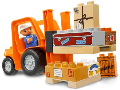 Конструктор LEGO (ЛЕГО) Duplo 4685 Fork Lift