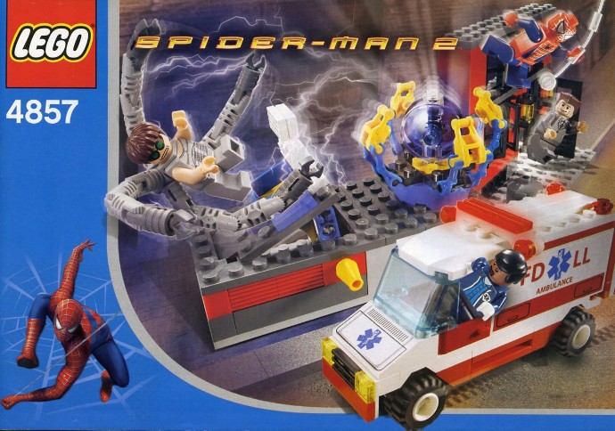 Конструктор LEGO (ЛЕГО) Spider-Man 4857 Doc Ock's Fusion Lab