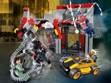 Конструктор LEGO (ЛЕГО) 4 Juniors 4860 Doc Ock's Cafe Attack