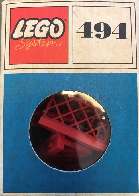Конструктор LEGO (ЛЕГО) System 494 Gates and Fence, Red (System)