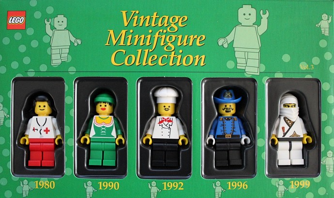 Конструктор LEGO (ЛЕГО) Promotional 5000439 Vintage Minifigure Collection Vol. 3 (TRU edition)
