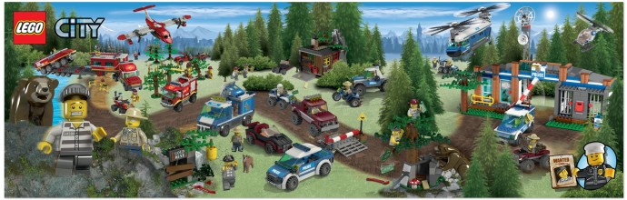 Конструктор LEGO (ЛЕГО) Gear 5000646 City poster