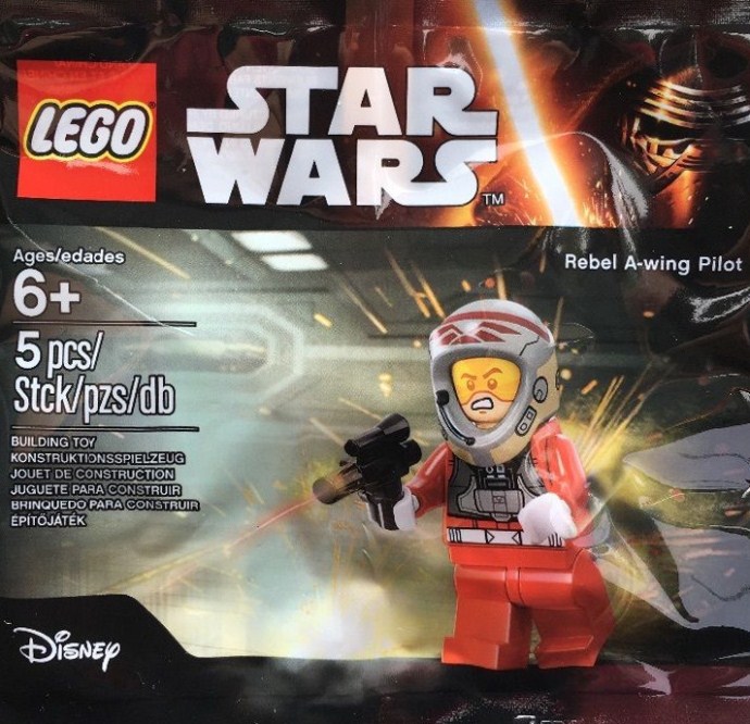 Конструктор LEGO (ЛЕГО) Star Wars 5004408 Rebel A-wing Pilot