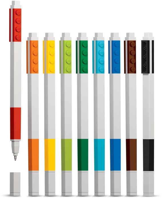 Конструктор LEGO (ЛЕГО) Gear 5005146 9 Pack Gel Pen Set