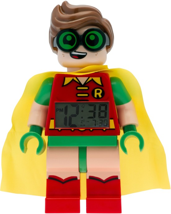 Конструктор LEGO (ЛЕГО) Gear 5005223 THE LEGO® BATMAN MOVIE Robin™ Minifigure Alarm Clock