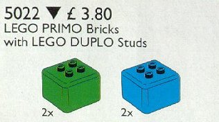 Конструктор LEGO (ЛЕГО) Service Packs 5022 Primo / Duplo Converter Bricks