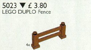 Конструктор LEGO (ЛЕГО) Service Packs 5023 Duplo Farm Fences