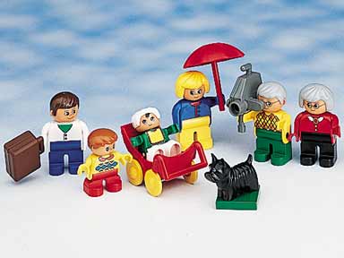 Конструктор LEGO (ЛЕГО) Service Packs 5029 Duplo Family, Caucasian