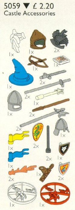 Конструктор LEGO (ЛЕГО) Service Packs 5059 Castle Accessories