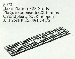 Конструктор LEGO (ЛЕГО) Service Packs 5072 Long Wagon or Carriage Base 6 x 28