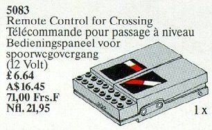 Конструктор LEGO (ЛЕГО) Service Packs 5083 Remote Control for Crossing 12 V