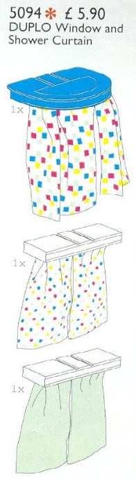 Конструктор LEGO (ЛЕГО) Service Packs 5094 Duplo Window and Shower Curtains