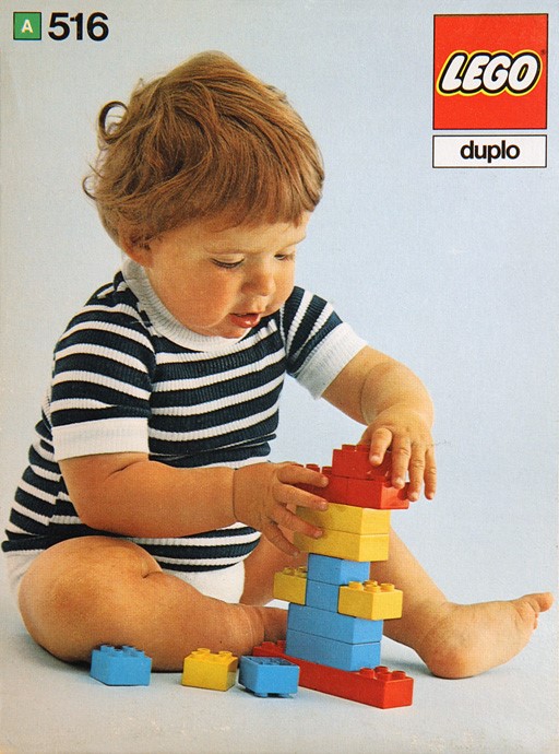 Конструктор LEGO (ЛЕГО) Duplo 516 Bricks and half bricks