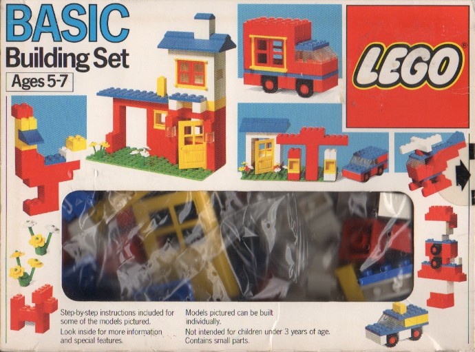 Конструктор LEGO (ЛЕГО) Basic 517 Basic Building Set 5+